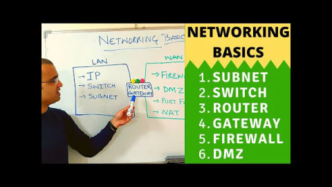 Networking basics (2023) | What is a switch, router, gateway, subnet, gateway, firewall & DMZ
#networkingbasics #switch #router #subnet #gateway #firewall #NAT #dmz 

ð¢ð¢ Subscribe to my FREE newsletter "Normal I.T. Guy" to know more about what I am thinking, learning and doing in my career & life !!
CLICK THE LINK BELOW ððð
https://anshultiwari.substack.com 

*** Check out our technology and google cloud tutorials playlists***

1) Latest technology tutorial (2020) -
https://www.youtube.com/watch?v=l5UcUEt1IzM&list=PLcnJIHtHiTA2Hdgon51_-G3Kt43hcU6kI

2) Google Cloud Platform Beginner Series (2020) -
https://www.youtube.com/watch?v=OzwSBbuHY-0&list=PLcnJIHtHiTA2Jp3klIkeHiwqGrxjXBzh6

Hi Friends, I am Anshul Tiwari and welcome to our youtube channel ITkFunde.

About this video - 
In this video, we will understand the networking basics. We will understand what is a 
- Switch
- Router
- Gateway
- Subnet
- Firewall
- NAT
- DMZ 
- Port forwarding

We will understand computer networking fundamentals using a "School" analogy. This video will give you an easy understanding of these concepts which we use on a daily basis.

***Social Links***
Facebook - https://www.facebook.com/ITkFUNDE/
Linkedin - https://www.linkedin.com/in/ansh9685
Twitter - https://twitter.com/ansh9685
Blog - https://blogs.itkfunde.com/
Instagram -https://www.instagram.com/itkfunde/

ððLAUNCHING MY 1st EVER ONLINE COURSE ðð

"Cloud 101: AWS for Dummies - Your 1st Date with Cloud !"

â¨Your first steps towards a Digital Cloud Careerâï¸â¨


ð¥ð¥Enroll Now via link below - https://www.itkfunde.net/courses/Cloud-101-AWS-for-beginners---Your-1st-Date-with-Cloud-64dcc1f0e4b0b5d209ad3746 


Highlights:

â No Pre-requisites, No Coding needed
â Course Starts on 11th September 2023
â Career Boost: Unlock new career opportunities by mastering cloud basics and AWS fundamentals.
â Step-by-Step Demos: Follow along with our easy-to-follow demos that walk you through key concepts.
â Live QnA session and career guidance session with me
â 2 years Access to the course
â7-Day Money-Back Guarantee: I know you'll love the course. If for any reason you're not satisfied within the first 7 days from course launch, we offer a full refund.
â AWS Cloud Practioner Certification Guidance
â Bonus: Invitation to join my special Telegram community for Lifetime
â Bonus: After the course, stay personally connected to me for career guidance


With a 7-day money-back guarantee, you can enroll with confidence. Don't miss out on this opportunity to learn and grow in the cloud industry.

Enroll Now and take YOUR First Steps towards a Digital Cloud Career !!
Hurry!!

***About This Channel***
Friends ITkFUNDE channel wants to bring I.T related knowledge, information, career advice, and much more to every individual regardless of whether he or she belongs to I.T or not. This channel is for everyone interested in learning something new!